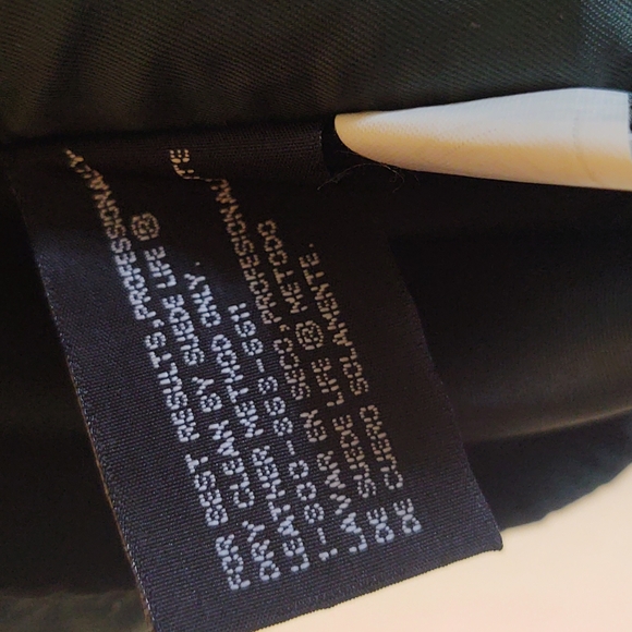 Forest Green Suede Leather Vest Motoboho Vintage Arizona Jean Company - Picture 5 of 7